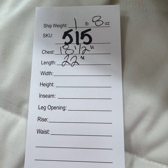 REI Cooperative Women's Reversible Quilted Puffer Vest Goose Down Cream Size S - Picture 12 of 12